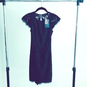 Black Lace cocktail dress